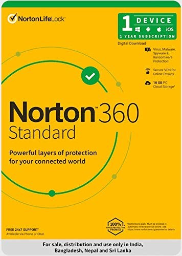 Norton 360 Standard
 1 Device 1 Year
